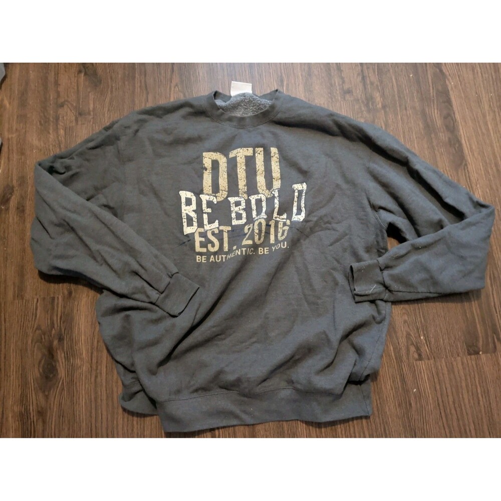 Champion Sweatshirt Unisex Size 2xl Gray Pullover